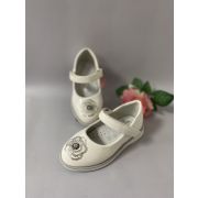 Туфли белые Том -Мики для девочек