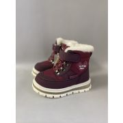 Ботиночки Том М  зимние для девочки со светодиодной подошвой
