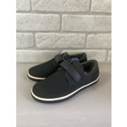 Полуботинки Индиго Кидс для мальчика с перфорацией на липучке